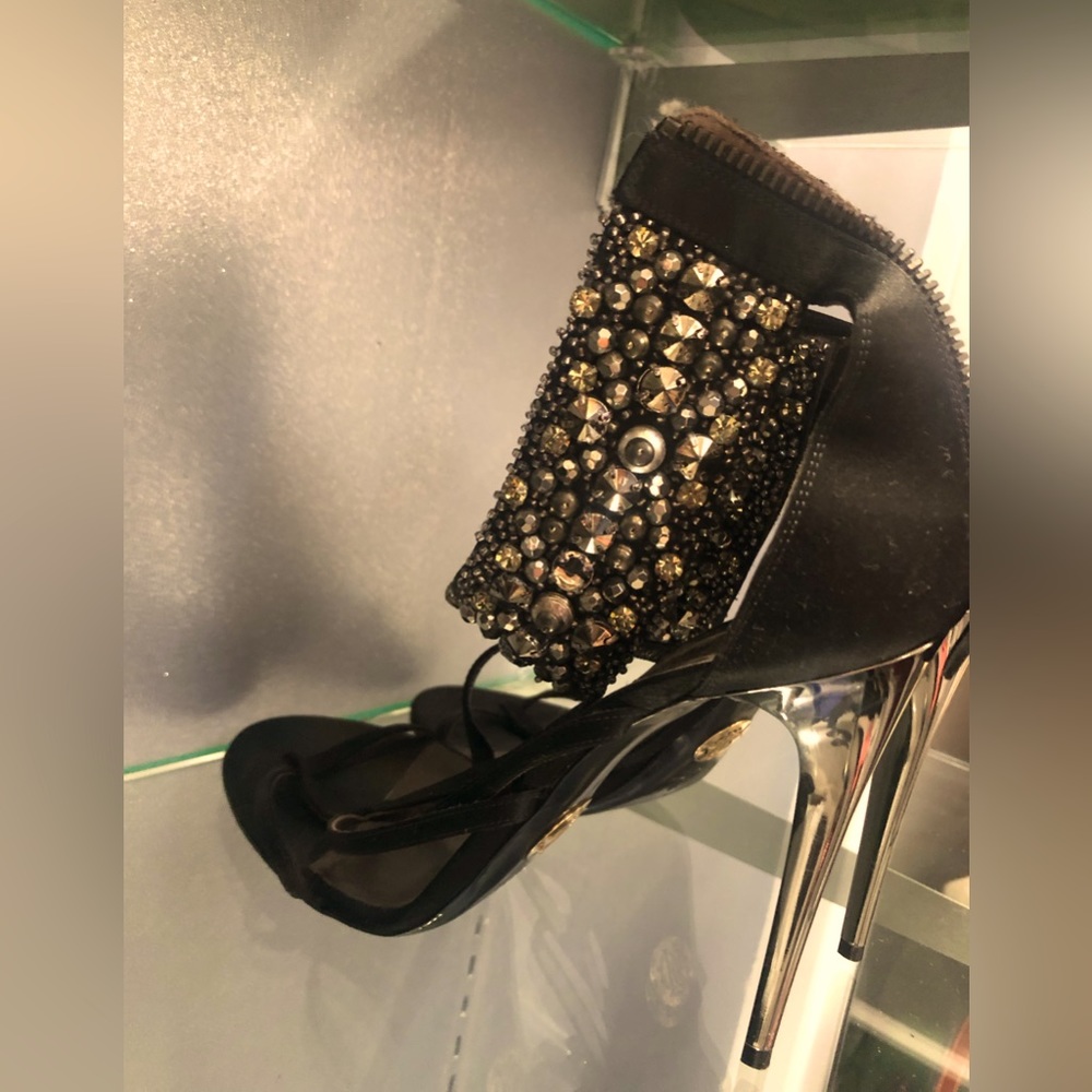 Roberto Cavalli high heels with Jewels! New!